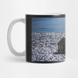 Lobster Pots on a Beach Mug